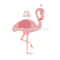 Fabrik Großhandel Tiere Tattoo flamingos Farbige Temporäre Tattoo Aufkleber Party Supply